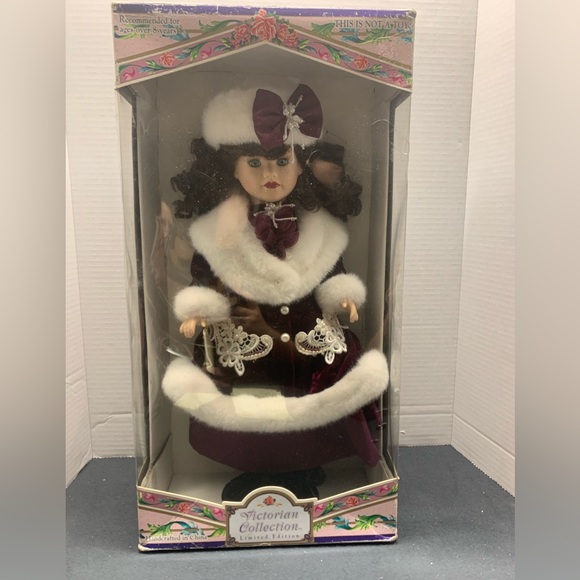 Victorian Collection Limited Edition Genius Porcelain Doll by Melissa Jane - Picture 1 of 12